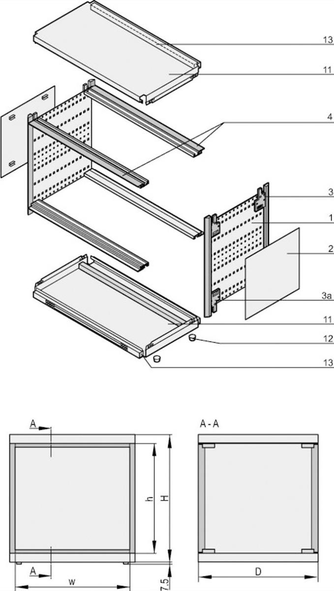 Купить SCHROFF ratiopacPRO air Gehäuse - RATIO.AIR FB 3/4HE 84TE 435T (24571187) в магазине wardena.ru