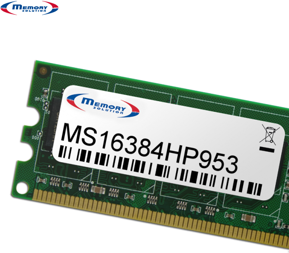 Купить Memory Solution MS16384HP953. RAM-Speicher: 16 GB, Komponente für: PC / Server, Speicherkanäle: Dual. Kompatible Produkte: HP ProDesk 400 G2 Mini (P1N55AA) в магазине wardena.ru