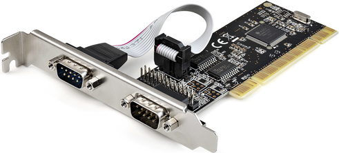 Купить StarTech.com RS232 PCI Karte - PCI auf 2 Serielle Port-Karte - PCI 2-Port DB9 Serielle Controller-Karte RS232 - Schnittstellenkarte - PCI Expansion - Erweiterungskarte für Desktops (PCI2S1P2) в магазине wardena.ru