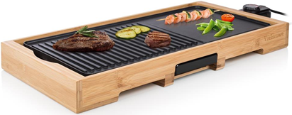 Купить Tristar BP-2641 Bambus Grill XL - 2200 W - Grill - Elektro - 510 x 254 mm - Tisch - Rost (BP-2641) в магазине wardena.ru