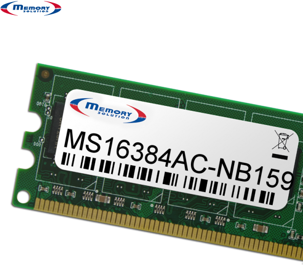 Купить Memory Solution MS16384AC-NB159 16GB Speichermodul (MS16384AC-NB159) в магазине wardena.ru