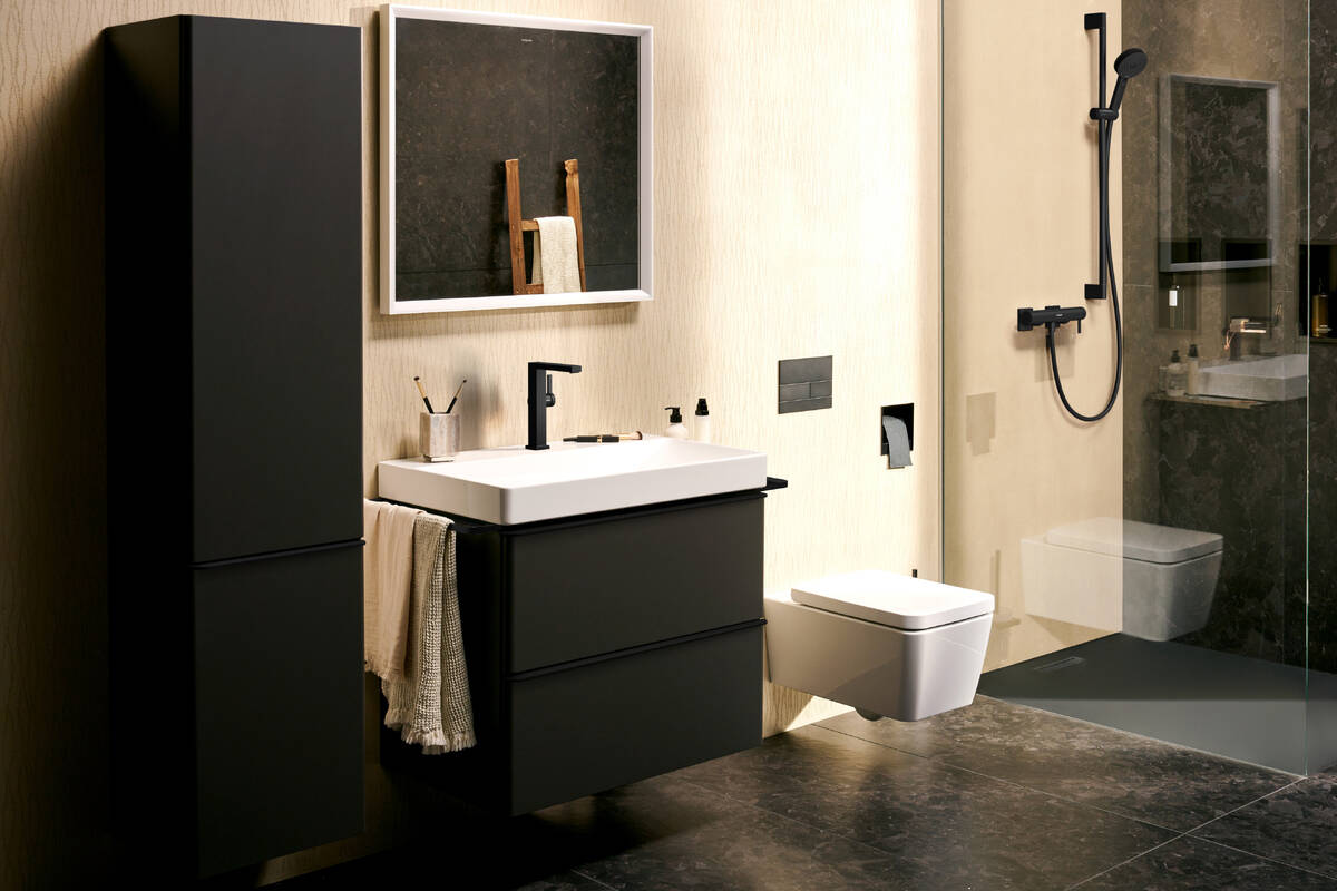 Купить Hansgrohe Pulsify Select S Ручной душ 105 3jet Relaxation EcoSmart черный матовый 24111670 в магазине wardena.ru