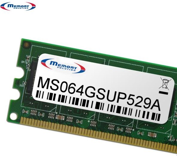 Купить Memory Solution MS064GSUP529A 64GB Speichermodul (MS064GSUP529A) в магазине wardena.ru