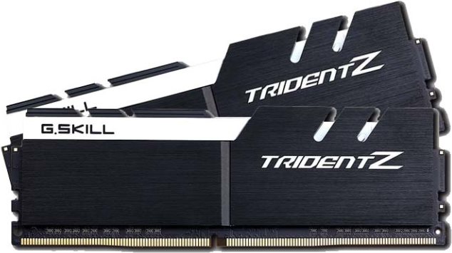 Купить G.Skill TridentZ Series - DDR4 - 16 GB : 2 x 8 GB - DIMM 288-PIN - 3200 MHz / PC4-25600 - CL16 - 1.35 V - ungepuffert - nicht-ECC (F4-3200C16D-16GTZKW) в магазине wardena.ru