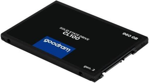 Купить Goodram CL100 2.5" 960 GB Serial ATA III 3D TLC NAND (SSDPR-CL100-960-G3) в магазине wardena.ru
