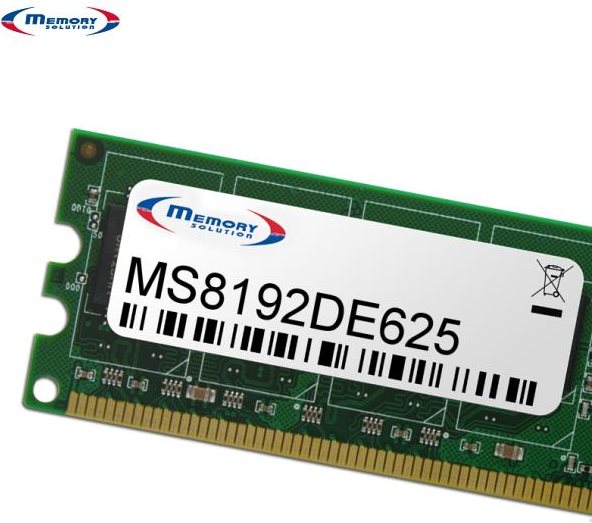 Купить Memorysolution - DDR4 - Modul - 8 GB - DIMM 288-PIN - 2133 MHz / PC4-17000 - 1.2 V - registriert - ECC - für Dell EMC PowerEdge R530 (MS8192DE625) в магазине wardena.ru