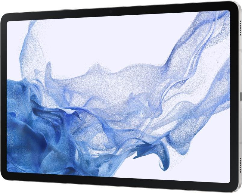 Купить Samsung Galaxy Tab S8 - Tablet - Android - 128 GB - 27.81 cm (11") TFT (2560 x 1600) - microSD-Steckplatz - 3G, 4G, 5G - Silber (SM-X706BZSAEUB) в магазине wardena.ru