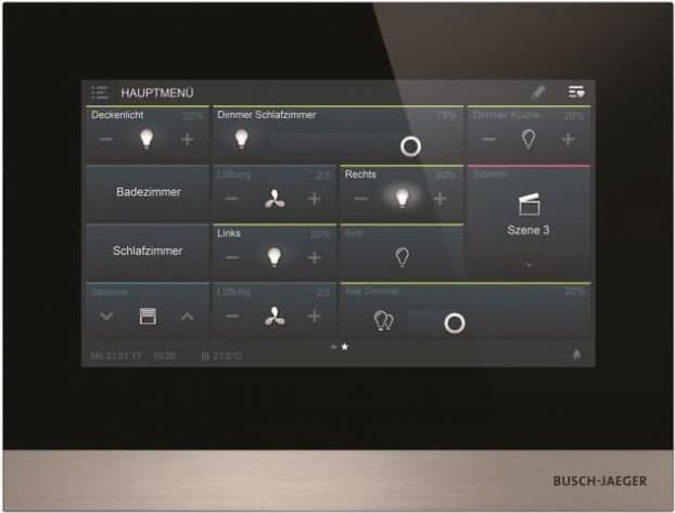 Купить BUSCH-JAEGER H8236-4B-03 IP touch 7 LAN/WLAN (2TMA130050B0066) в магазине wardena.ru