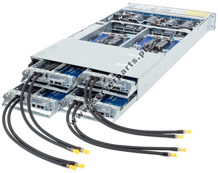 Купить Server Gigabyte H274-S60-LAW1 • 2U SATA/M.2 • 8x1GbE в магазине wardena.ru