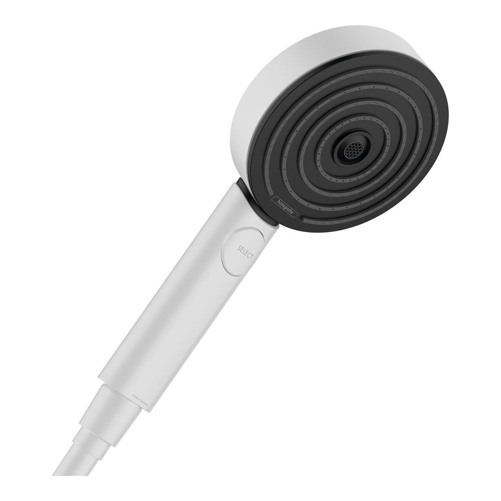 Купить Hansgrohe Pulsify Select S Ручной душ 105 3jet Activation EcoSmart белый матовый 24101700 в магазине wardena.ru