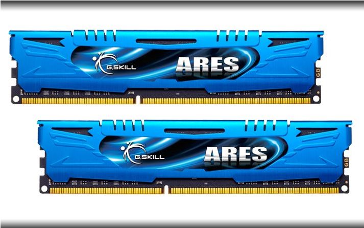 Купить G.Skill ARES - DDR3 - 16 GB : 2 x 8 GB - DIMM 240-PIN - 2400 MHz / PC3-19200 - CL11 - 1.65 V - ungepuffert - nicht-ECC (F3-2400C11D-16GAB) в магазине wardena.ru