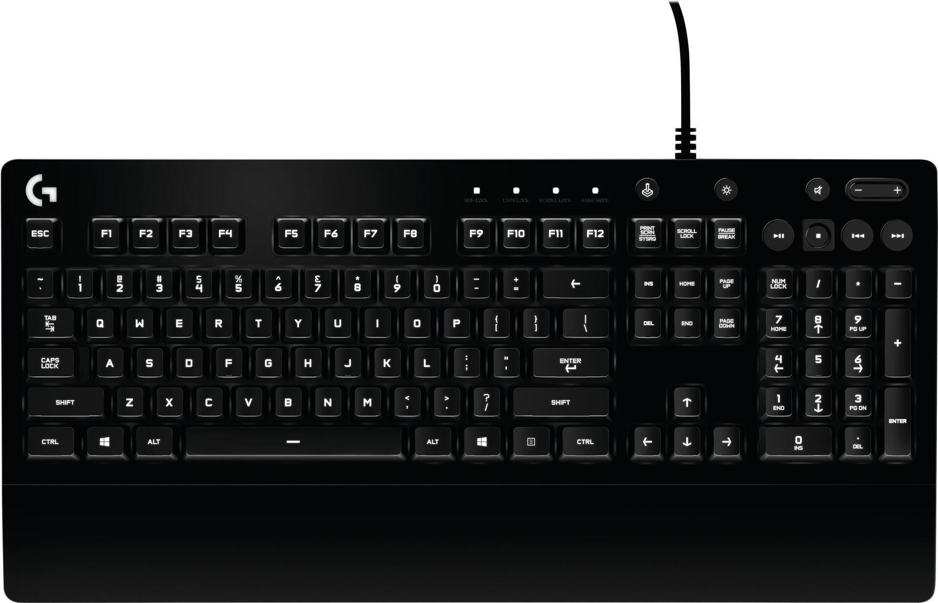 Купить Logitech Prodigy G213 - Tastatur - hintergrundbeleuchtet - USB - Italienisch - Schwarz (920-009439) в магазине wardena.ru