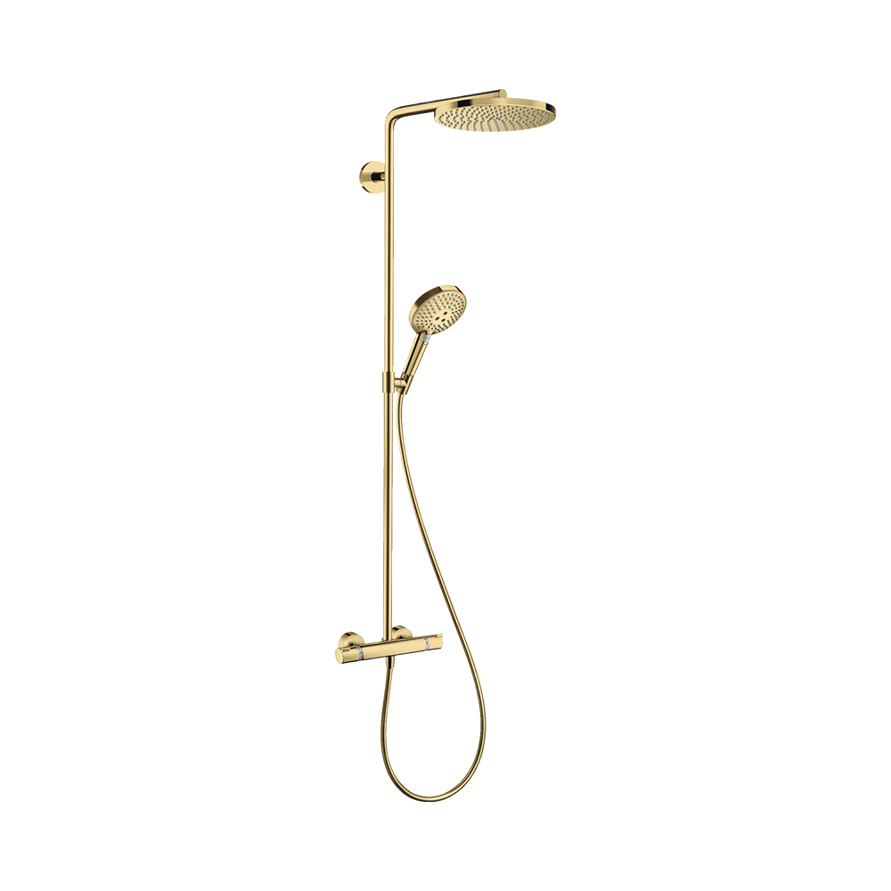 Купить Hansgrohe Raindance Select S Showerpipe 240 1jet PowderRain Душевая система с термостатом хром 27633000 в магазине wardena.ru