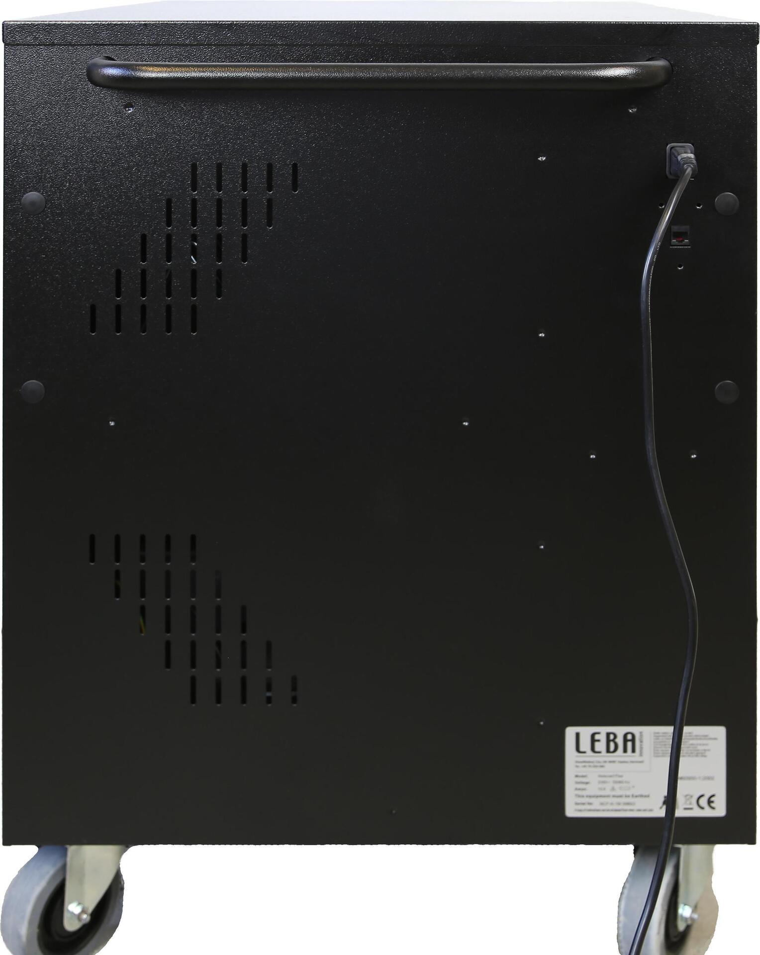Купить Leba NoteCart Flex Extended 32 (Schuko) Wagen zur Verwaltung tragbarer Geräte Schwarz - Grau (NCF-E-32-SC) в магазине wardena.ru