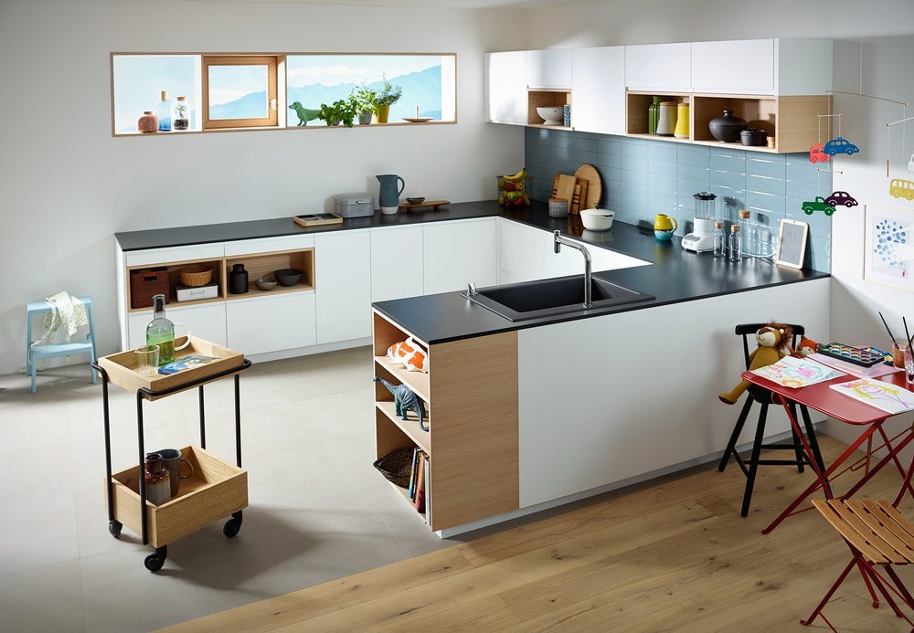 Купить Hansgrohe C51-F660-07 Комбинация для кухни 660 хром 43218000 в магазине wardena.ru