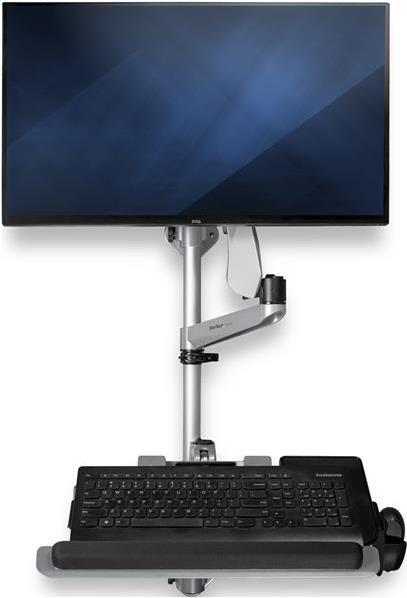 Купить StarTech.com WALLSTSI1 Computer-Workstation für die Wandmontage - Beweglicher Monitorarm - Tastaturarm - Sitz-Steh-Schreibtisch - Befestigungskit (Stange, Maushalterung, Handgelenkkissen, Federarm, Wandmontagehalterung, в магазине wardena.ru