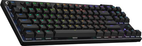 Купить Logitech G PRO X - Tastatur - Ohne Zehnertastatur - Hintergrundbeleuchtung - Bluetooth, 2.4 GHz - Tastenschalter: GX Red Linear - Schwarz (920-012422) в магазине wardena.ru