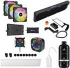 Купить CORSAIR Hydro X Series iCUE XH303i RGB PRO Custom - Satz für flüssiges Kühlsystem - Kühlergröße: 360 mm - (für: AM4, LGA1200, LGA1700) - 120 mm - Schwarz (CX-9070006-WW) в магазине wardena.ru