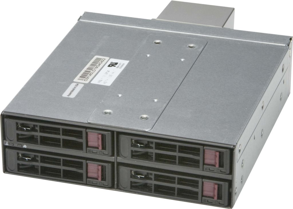 Купить Super Micro Supermicro Mobile Rack CSE-M14TQC - Gehäuse für Speicherlaufwerke mit Lüfter - 6,4 cm (2.5") - Schwarz (CSE-M14TQC) в магазине wardena.ru