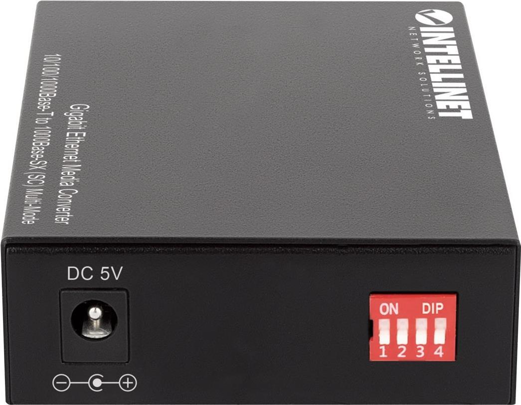 Купить Intellinet - Medienkonverter - GigE - 10Base-T, 1000Base-SX, 100Base-TX, 1000Base-T - RJ-45 / SC multi-mode - 850 nm (508544) в магазине wardena.ru
