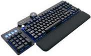 Купить Mountain Everest Max - Tastatur - mit Mediendock - Hintergrundbeleuchtung - USB-C - QWERTY - USA - Tastenschalter: CHERRY MX Red - schwarz (MG-EVK1B-CR1-US) в магазине wardena.ru