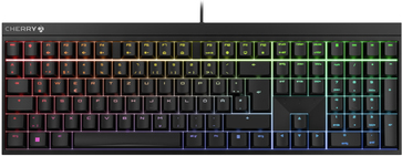Купить CHERRY MX 2.0S - Tastatur - Hintergrundbeleuchtung - USB - QWERTZ - Deutsch - Tastenschalter: CHERRY MX Black - Schwarz (G80-3821LUADE-2) в магазине wardena.ru
