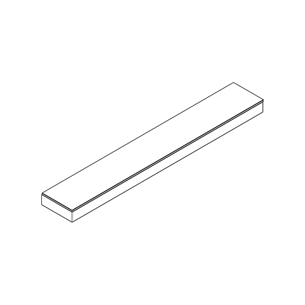 Купить Hansgrohe Rainfinity Боковой душ 500 1j с полкой черный хром матовый 26243340 в магазине wardena.ru