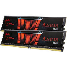 Купить G.Skill DIMM 32 GB DDR4-3000 Kit, Arbeitsspeicher (F4-3000C16D-32GISB, Aegis) в магазине wardena.ru