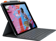 Купить Logitech Slim Folio QWERTZ Schweiz Graphit Bluetooth (920-009476) в магазине wardena.ru