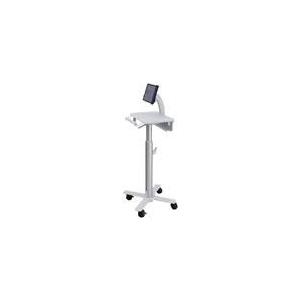 Купить Ergotron StyleView Tablet Cart, SV10 - Wagen für Tablet / Tastatur - medizinisch - Metall - weiß, Aluminium - Bildschirmgröße: bis zu 30,5 cm (bis zu 30,50cm (12") ) - Montageschnittstelle: 100 x 100 mm, 75 x 75 mm (SV10 (SV10-1400-0) в магазине wardena.ru