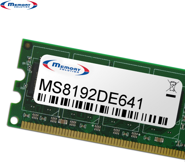Купить Memory Solution MS8192DE641 8GB Speichermodul (MS8192DE641) в магазине wardena.ru