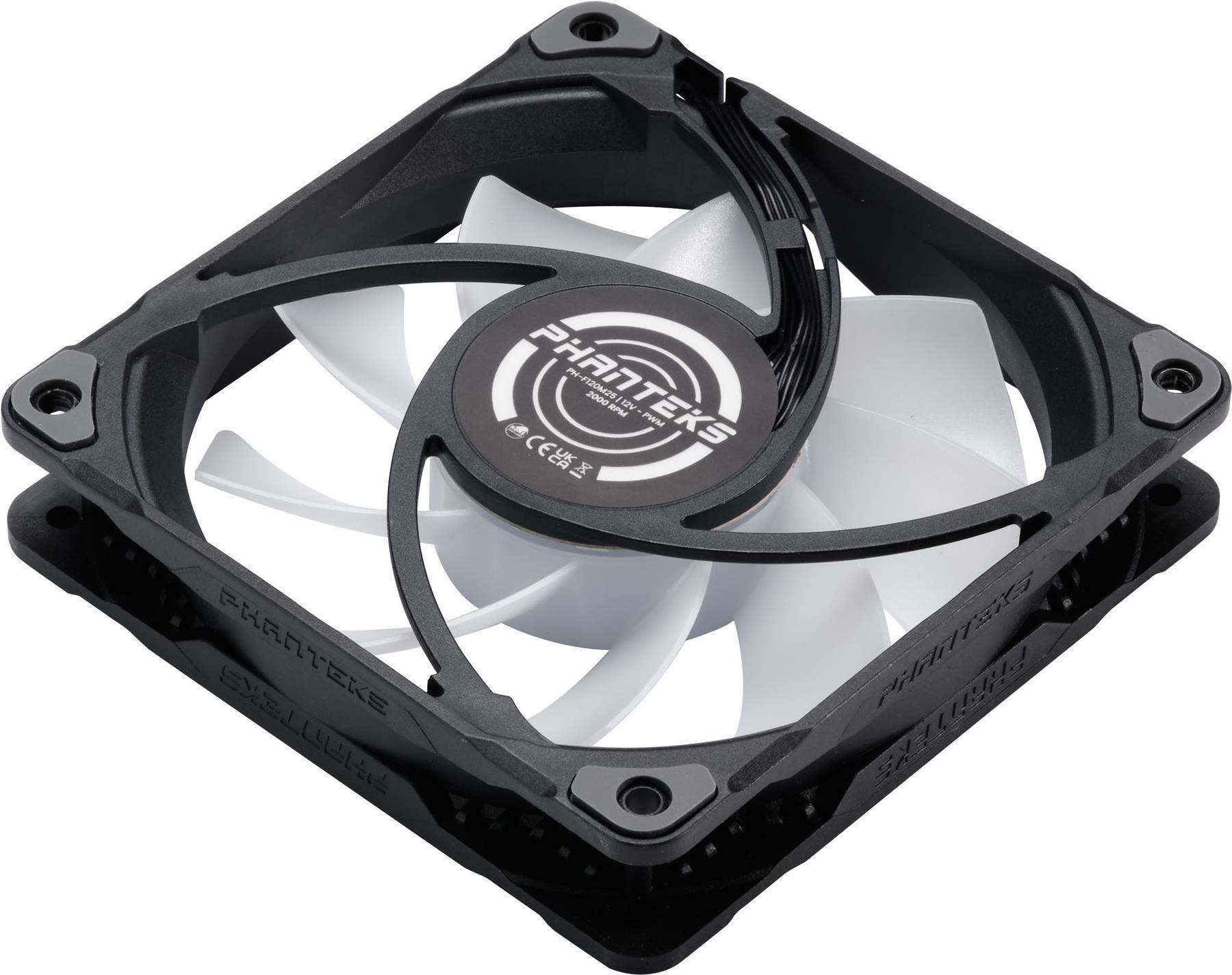 Купить Phanteks M25 - Gehäuselüfter - 120 mm - Schwarz (Packung mit 3) - für Phanteks, Eclipse, Enthoo, Evolv Shift (PH-F120M25_DRGB_PWM_BK01_3P) в магазине wardena.ru
