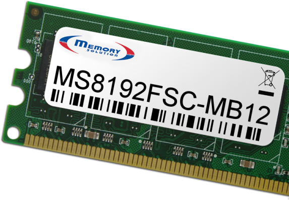Купить Memory Solution MS8192FSC-MB12 8GB Speichermodul (MS8192FSC-MB12) в магазине wardena.ru