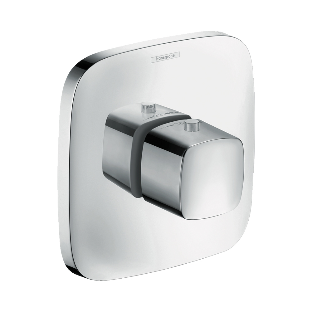 Купить Hansgrohe PuraVida Highflow термостатический смеситель для душа (внешняя часть) хром 15772000 в магазине wardena.ru