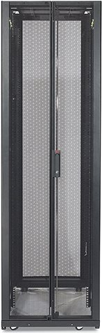 Купить APC NetShelter SX Enclosure with Sides - Schrank - Schwarz - 42U - 48.3 cm (19") (AR3100) в магазине wardena.ru