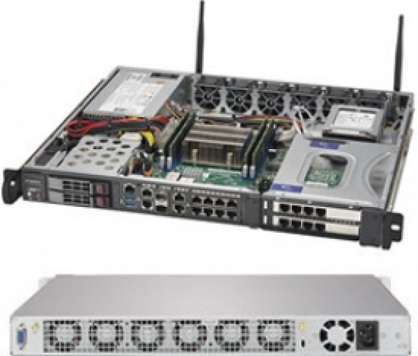 Купить Server Supermicro SYS-1019D-16C-FHN13TP-1 SuperServer • 513BTS-505WB • X11SDW-16C-TP13F • 1U IPMI в магазине wardena.ru