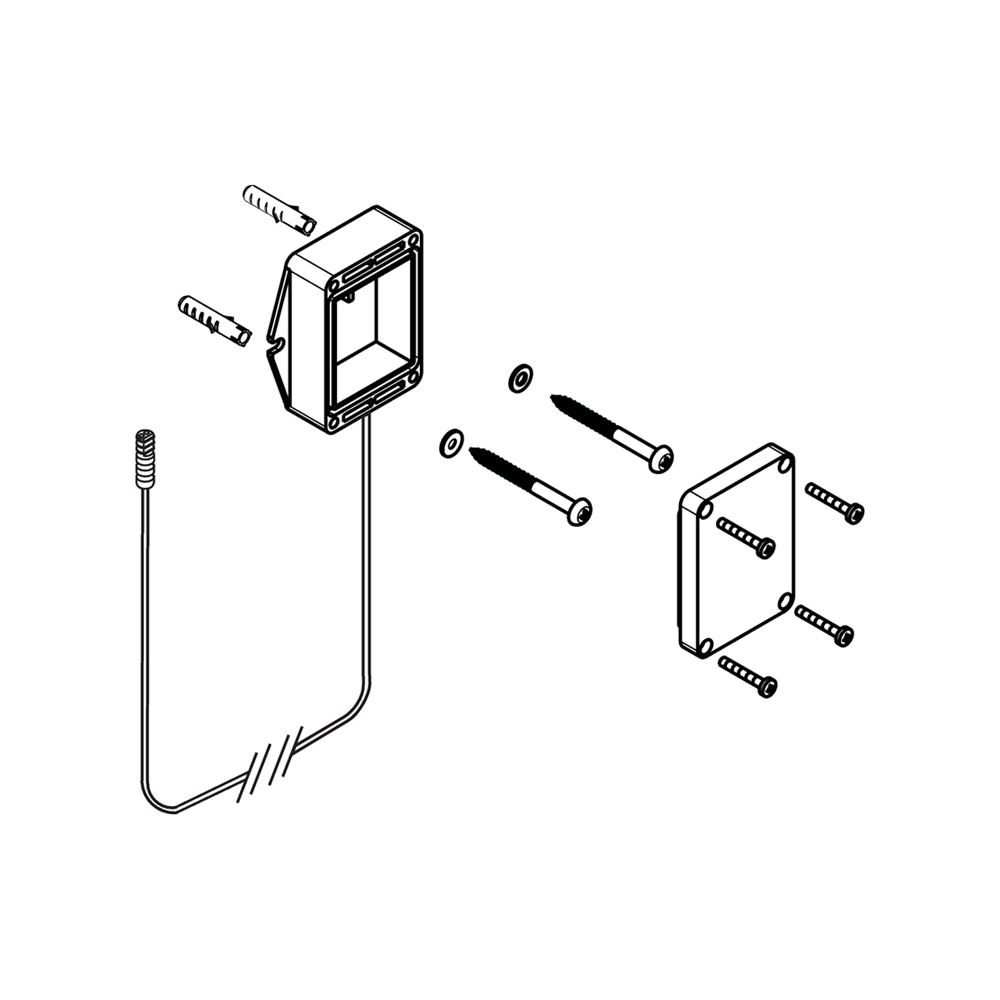 Купить Hansgrohe Блок питания от батареи 98801000 в магазине wardena.ru