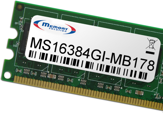 Купить Memory Solution MS16384GI-MB178 16GB Speichermodul (MS16384GI-MB178) в магазине wardena.ru