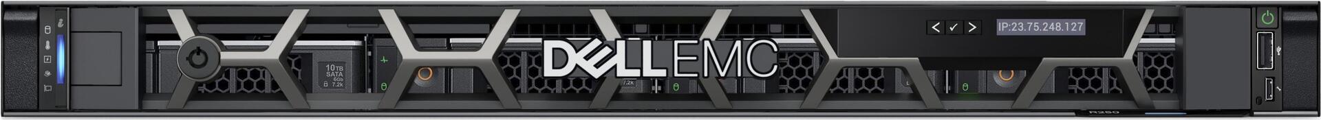 Купить Dell PowerEdge R250 - Server - Rack-Montage - 1U - 1-Weg - 1 x Xeon E-2314 / 2.8 GHz - RAM 8 GB - HDD 1 TB - keine Grafiken - GigE - kein Betriebssystem - Monitor: keiner - Schwarz - BTP - mit 3 Jahre Basis Vor-Ort (VN927) в магазине wardena.ru