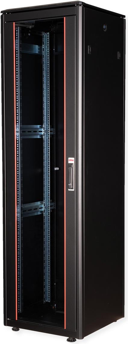 Купить Roline Pro - Schrank Netzwerkschrank - Jet Black, RAL 9005 - 47U - 48.3 cm (19") (26.21.0231) в магазине wardena.ru