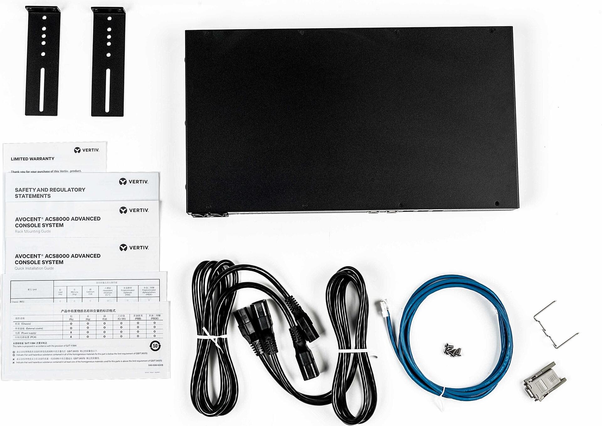 Купить Vertiv Avocent ACS 8000 Serial Console ACS8016MDAC - Konsolenserver - 16 Anschlüsse - GigE, RS-232, RS-422, RS-485 - Analogsteckplätze: 1 - 1U - Rack-montierbar (ACS8016MDAC-404) в магазине wardena.ru