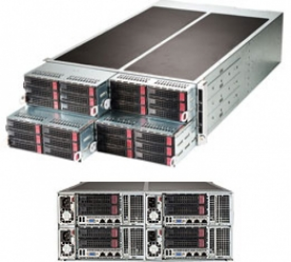Купить Server Twin Supermicro SYS-F628R3-RTB+ • F424AS-R1K28B • X10DRFR • FatTwin IPMI в магазине wardena.ru