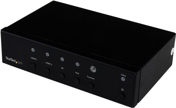 Купить StarTech.com Multi-Input to HDMI Converter Switch - 2x HDMI + VGA + DP - 4K - Video/Audio-Schalter - Desktop (HDVGADP2HD) в магазине wardena.ru