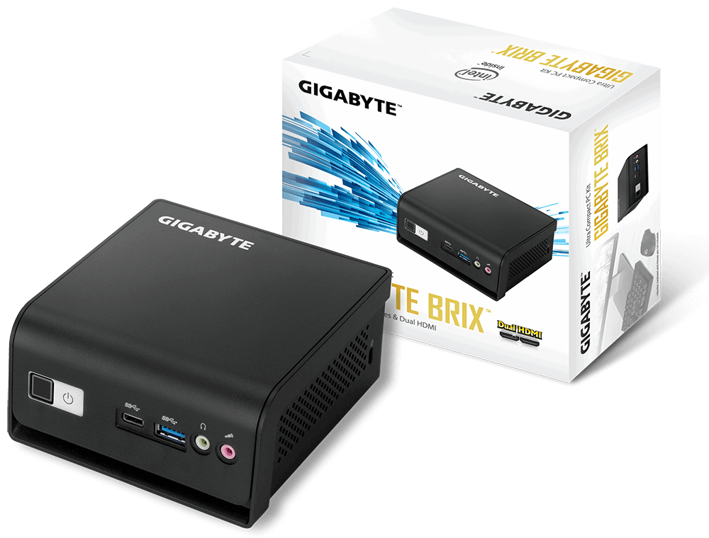 Купить Gigabyte GB-BLPD-5005R PC/Workstation Barebone Schwarz BGA 1090 J5005 1,5 GHz (GB-BLPD-5005R) в магазине wardena.ru