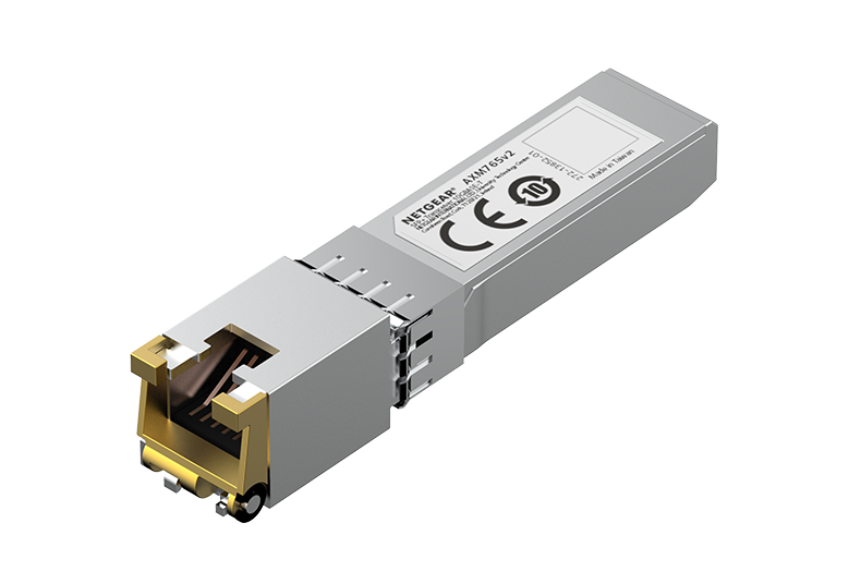 Купить NETGEAR AXM765v2 - SFP+-Transceiver-Modul - 10 GigE - 10GBase-T - RJ-45 - bis zu 80 m (AXM765-20000S) в магазине wardena.ru