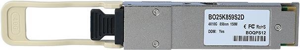 Купить Kompatibler Avago Dell AFBR-79EIDZ-FT1 BlueOptics BO25K859S2D QSFP Transceiver, MPO/MTP, 40GBASE-SR4, Multimode Fiber, 4x850nm, 150M, 0°C/+70°C (AFBR-79EIDZ-FT1-BO) в магазине wardena.ru