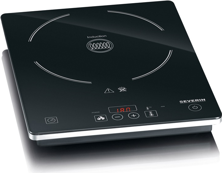 Купить SEVERIN KP 1071 - Induktionskochplatte - 2 kW - Schwarz (KP1071) в магазине wardena.ru