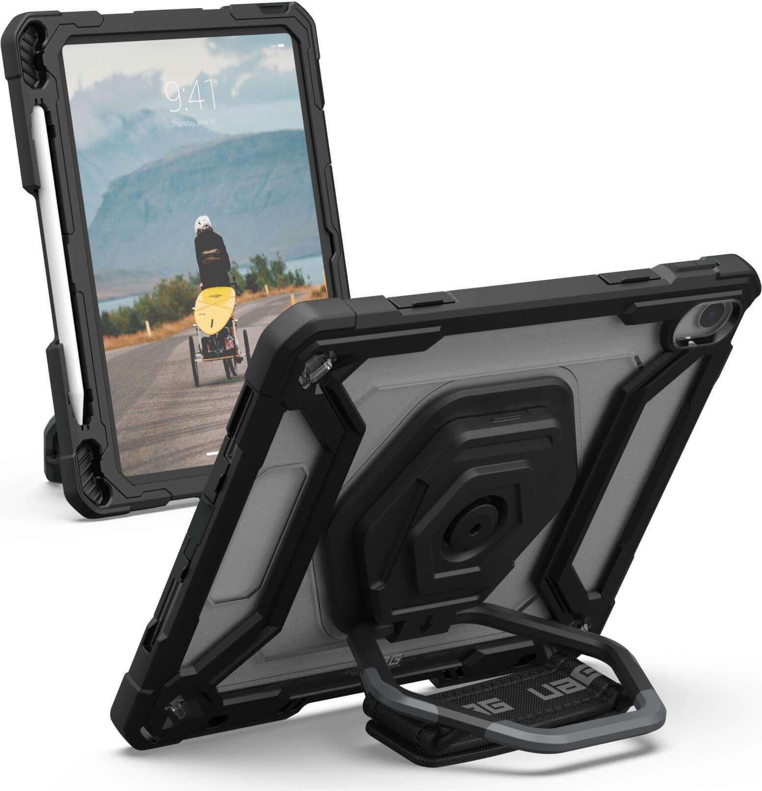 Купить UAG Urban Armor Gear Plasma Handstrap, Kickstand & Screen Protection Case | Apple iPad 10,9" (2022) | transparent/schwarz | bulk | 124470B14340 (124470B14340) в магазине wardena.ru
