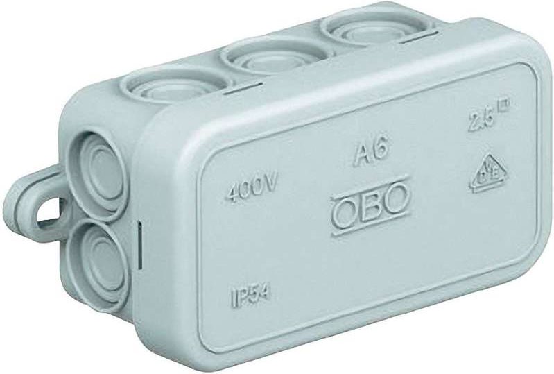 Купить OBO BETTERMANN 2000001 Abzweigkasten A6 80x43x34 mm Lichtgrau Licht-Grau (RAL 7035) IP55 (2000001) в магазине wardena.ru