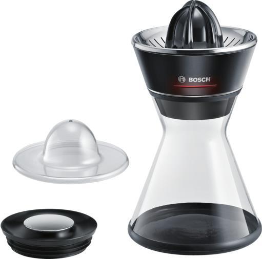 Купить Bosch MCP72GPB Zitronenpresse Kunststoff - Edelstahl Schwarz - Transparent (MCP72GPB) в магазине wardena.ru
